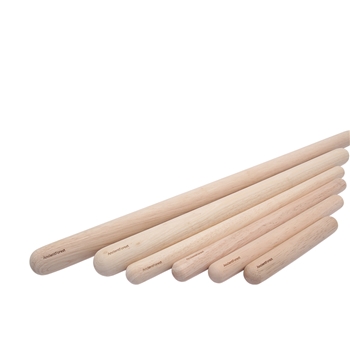 榉木擀面杖 面棍实木擀面轴饺子棍烘焙工具