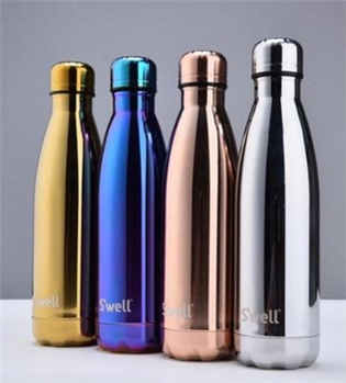 Swell bottle电镀保温杯 不锈钢可乐瓶运动水壶户外水杯定制logo